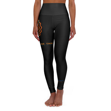 High Waisted Yoga Leggings (AOP)