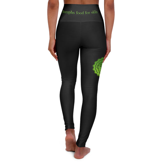 High Waisted Yoga Leggings (AOP)