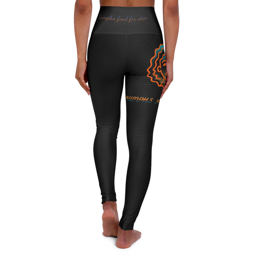 High Waisted Yoga Leggings (AOP)